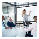 Double Sided Magnetic Mobile Whiteboard With 6 Markers