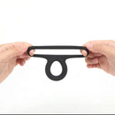 Maia Gavin Black Cock And Balls Ring