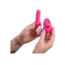 Maia Jessi Pink 76 Mm Usb Rechargeable Bullet With Wireless Remote