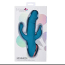 Maia Kennedi Usb Rechargeable Triple Stimulating Vibrator Blue