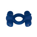 Maia Ronan Usb Rechargeable Dual Vibrating Cock Ring Blue