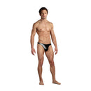 Male Power Bong Clip Thong Black