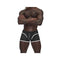 Male Power Sport Mesh Mini Short Black