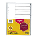 Marbig Indices And Dividers A To Z Tab Polypropylene A4