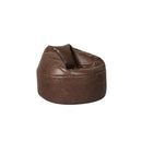 Bean Bag Chair Cover Pu Couch Brown