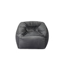 Bean Bag Chair Cover Soft Velvet Dark Grey