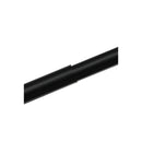 Double Curtain Rod Steel Pole Pommel Set Extendable Adjustable