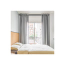 Double Curtain Rod Steel Pole Pommel Set Extendable Adjustable