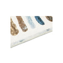 Floor Rug Short Pile Washable Carpet Soft Plush Non Slip Stripe