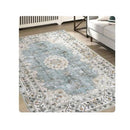 Floor Rug Short Pile Washable Vintage Carpet Plush Non Slip 160X120Cm
