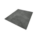 Floor Rug Soft Polyester Carpet Non Slip Shag Rugs Geometric 200X230Cm