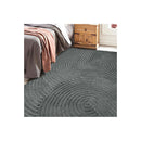 Floor Rug Soft Polyester Carpet Non Slip Plush Shaggy Geometric