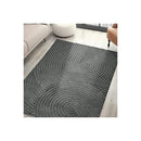 Floor Rug Soft Polyester Carpet Non Slip Plush Shaggy Geometric