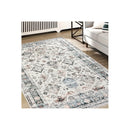 Floor Rug Short Pile Vintage Washable Carpet Soft Plush Non Slip