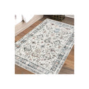 Floor Rug Short Pile Vintage Washable Carpet Soft Plush Non Slip