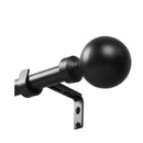 Steel Curtain Rod Quiet Rail
