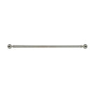 Steel Curtain Rod Quiet Rail