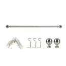 Steel Curtain Rod Quiet Rail