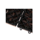 10X Floor Tiles Plastic Decking Coffee