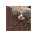 10X Floor Tiles Plastic Decking Coffee