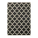 Marraca Flat Weave Black White Rug