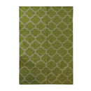 Marraca Flat Weave Lime White Rug