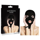 Ouch Black Hood Mask