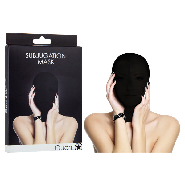 Ouch Black Hood Mask