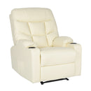 Massage Recliner Chair Arleen Beige
