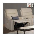 Massage Recliner Chair Celina Cream