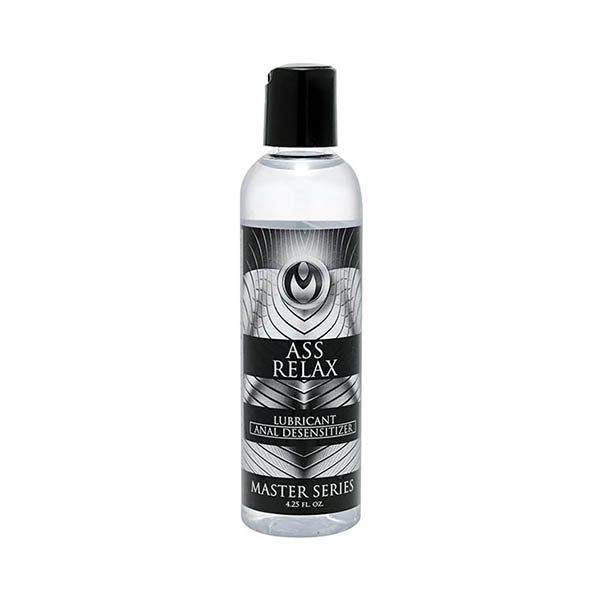 Master Series Ass Relax Anal Desensitising Lubricant 125 Ml Bottle