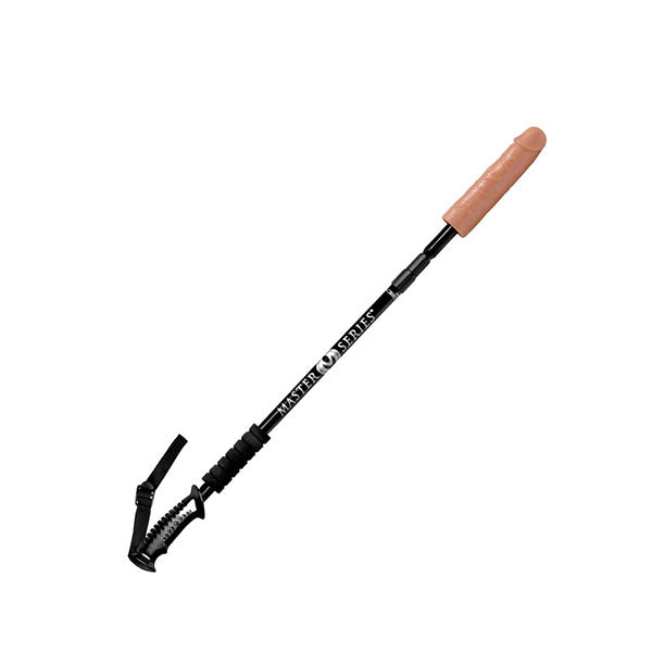 Master Series Black Dick Stick Expandable Dildo Rod