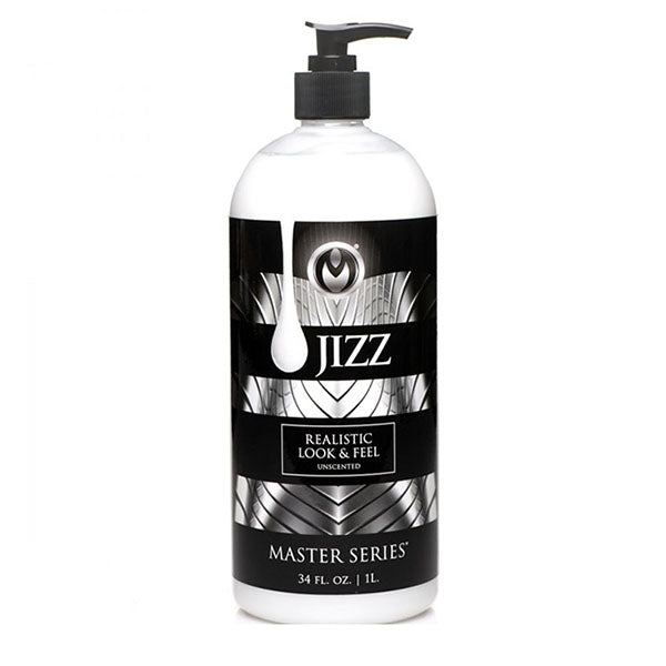 Master Series Jizz Water Based Cum Lubricant Bottle