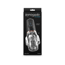 Renegade Avenger Clear Black Usb Rechargeable Sucking Masturbator
