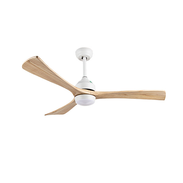 52 Inch Ceiling Fan With Led Light Dc Motor Timer With Remote Control