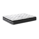 Mattress Cool Gel Foam Bonnell Spring Luxury Pillow Top Bed 22Cm