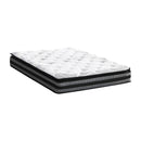 Mattress Cool Gel Foam Bonnell Spring Luxury Pillow Top Bed 22Cm