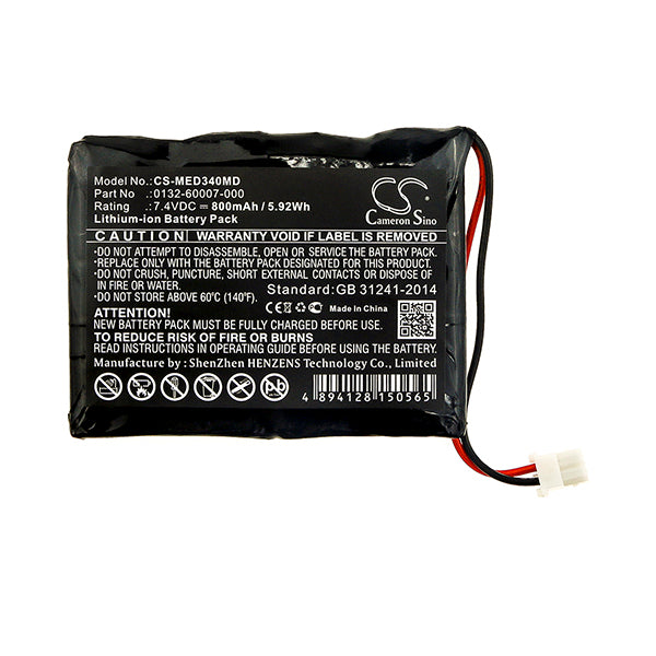 Cameron Sino Cs Med340Md 800Mah Replacement Battery For Mediaid