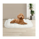 Medium Orthopedic Dog Bed With Sherpa Plush Removable Cover