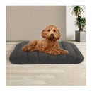 Medium Orthopedic Dog Bed With Sherpa Plush Removable Cover