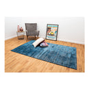 200 X 290Cm Medley Indigo White Rug