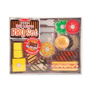 Wooden Grill And Serve Bbq Set