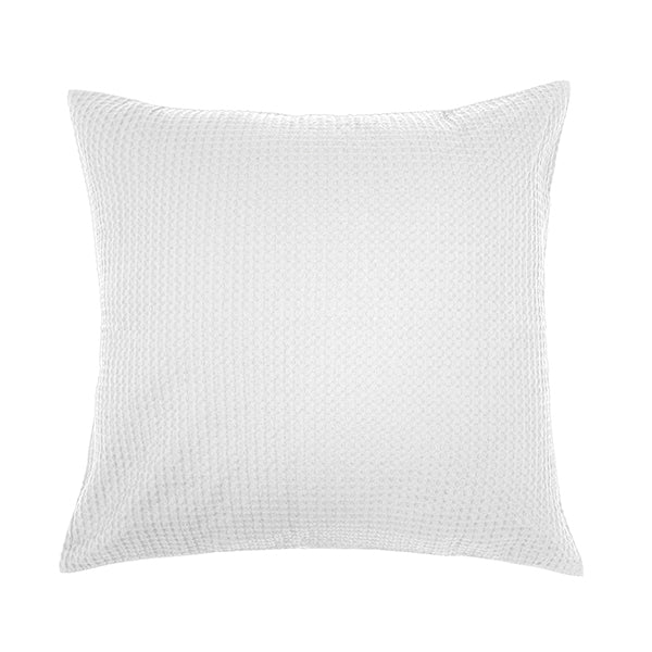 Bambury Melville European Pillowcase White