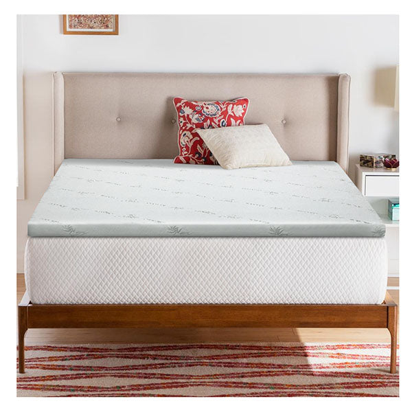 Memory Foam Mattress Topper Bamboo Cover 5Cm