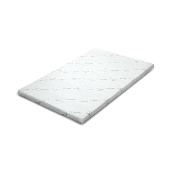 Memory Foam Mattress Topper Bamboo Cover 5Cm