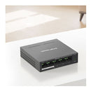 Mercusys Ms105Gp 5 Port Gigabit Desktop Switch 4 Port Poe Rj45 Ports