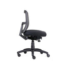 Mesh Heavy Duty Ergo Task Chair Black Fabric