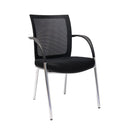 Mesh Back Visitor Chair Black