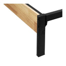 Metal Bed Frame Headboard Mattress Bed Base Platform Wood
