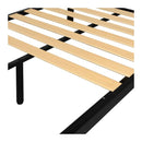Metal Bed Frame Headboard Mattress Bed Base Platform Wood